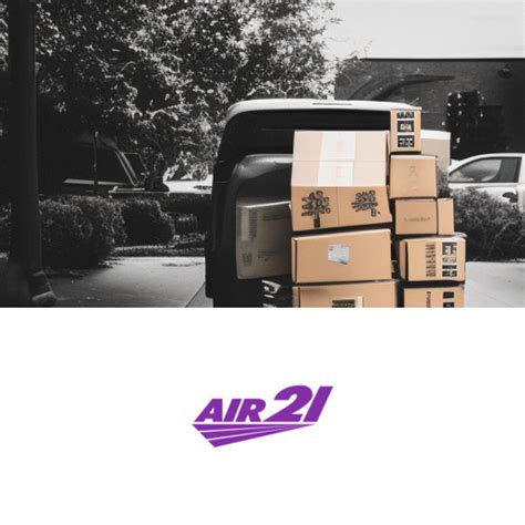 shipment is in cage air21|AIR21 .